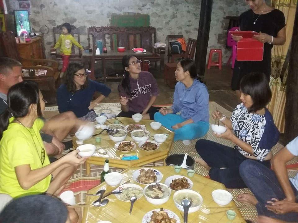 Yến Nhi Bản Giốc Homestay - Nhà sàn đá cổ Cao Bang Extérieur photo