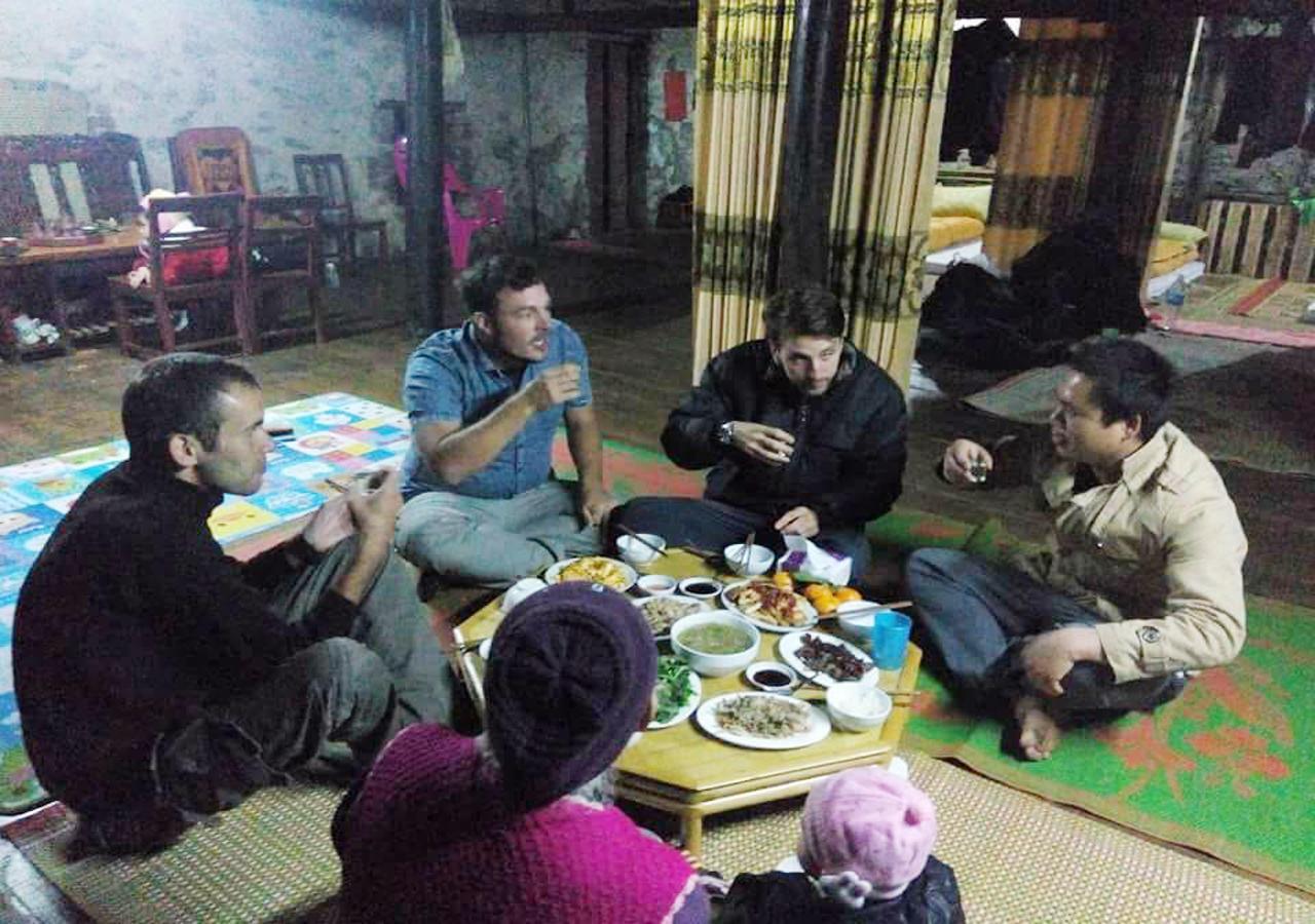 Yến Nhi Bản Giốc Homestay - Nhà sàn đá cổ Cao Bang Extérieur photo