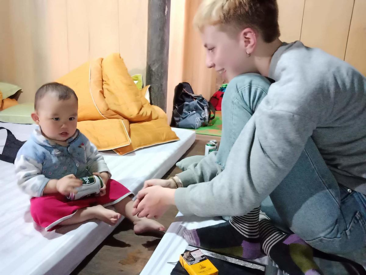 Yến Nhi Bản Giốc Homestay - Nhà sàn đá cổ Cao Bang Extérieur photo