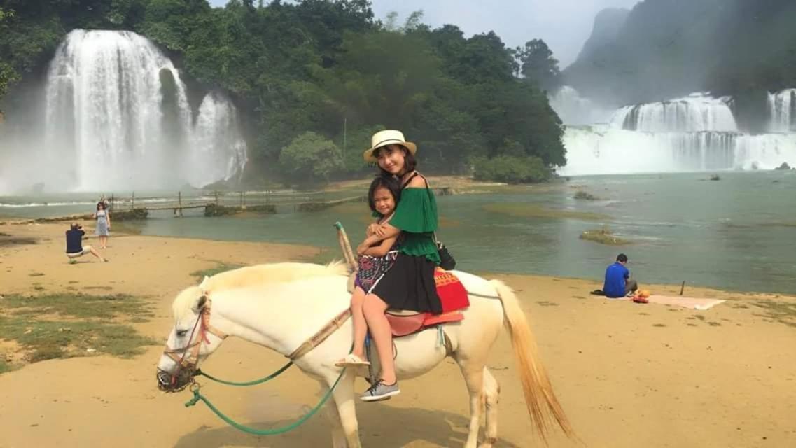 Yến Nhi Bản Giốc Homestay - Nhà sàn đá cổ Cao Bang Extérieur photo